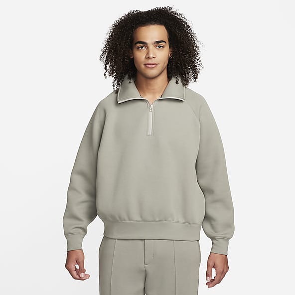 Half zip nike sweater shop